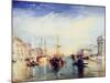 Venice, from the Porch of the Madonna Della Salute, C1835-JMW Turner-Mounted Giclee Print