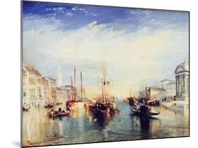 Venice, from the Porch of the Madonna Della Salute, C1835-JMW Turner-Mounted Giclee Print