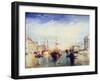 Venice, from the Porch of the Madonna Della Salute, C1835-JMW Turner-Framed Premium Giclee Print