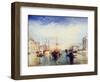 Venice, from the Porch of the Madonna Della Salute, C1835-JMW Turner-Framed Giclee Print