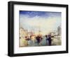 Venice, from the Porch of the Madonna Della Salute, C1835-JMW Turner-Framed Giclee Print