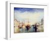 Venice, from the Porch of the Madonna Della Salute, C1835-JMW Turner-Framed Giclee Print