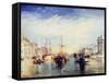 Venice, from the Porch of the Madonna Della Salute, C1835-JMW Turner-Framed Stretched Canvas