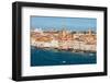 Venice from the tower  (campinile) of San Giorgio Maggiore, Venice, Italy, Europe-Mark A Johnson-Framed Photographic Print