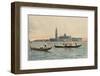 Venice: General View across the Water to the Church of San Giorgio Maggiore-null-Framed Photographic Print