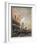 Venice, Glimpse of Ducal Palace-Achille Vespa-Framed Giclee Print