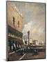 Venice, Glimpse of Ducal Palace-Achille Vespa-Mounted Giclee Print