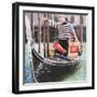 Venice Gondola-Tosh-Framed Art Print