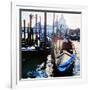 Venice Gondola-Tosh-Framed Art Print