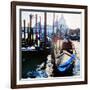 Venice Gondola-Tosh-Framed Art Print