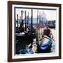 Venice Gondola-Tosh-Framed Art Print