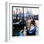 Venice Gondola-Tosh-Framed Art Print