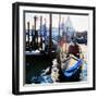 Venice Gondola-Tosh-Framed Art Print