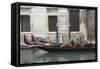 Venice Gondolas I-George Johnson-Framed Stretched Canvas