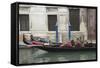 Venice Gondolas I-George Johnson-Framed Stretched Canvas