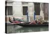 Venice Gondolas I-George Johnson-Stretched Canvas