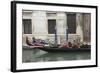 Venice Gondolas I-George Johnson-Framed Photographic Print