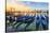 Venice Gondolas Sunrise Italy-null-Stretched Canvas