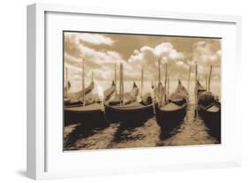 Venice Gondolas-Jamie Cook-Framed Giclee Print