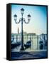 Venice Gondolas-Mr Doomits-Framed Stretched Canvas