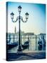 Venice Gondolas-Mr Doomits-Stretched Canvas