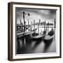 Venice Gondolas-Nina Papiorek-Framed Photographic Print