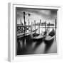 Venice Gondolas-Nina Papiorek-Framed Photographic Print