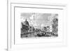 Venice: Grand Canal, 1735-Antonio Visentini-Framed Giclee Print