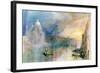 Venice: Grand Canal with Santa Maria Della Salute-J^ M^ W^ Turner-Framed Giclee Print