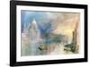 Venice, Grand Canal-J M W Turner-Framed Giclee Print