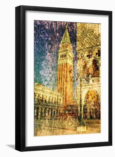 Venice - Great Italian Landmarks-standa_art-Framed Art Print