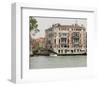 Venice Houses By Canal Italy-null-Framed Art Print