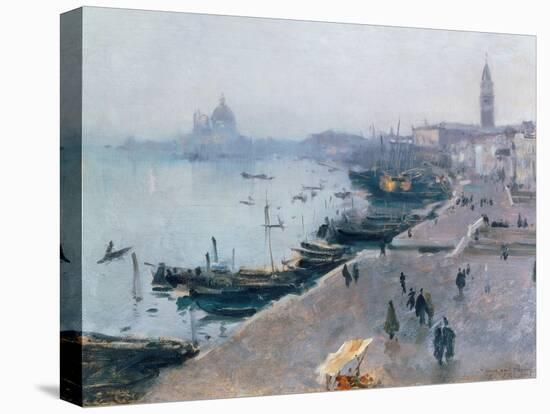 Venice in Grey Weather-John Singer Sargent-Stretched Canvas