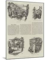 Venice in London, Sketches in Olympia-null-Mounted Giclee Print