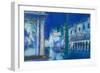 Venice ( Ink and Watercolour)-Ann Oram-Framed Giclee Print