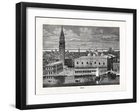 Venice, Italy, 1879-Charles Barbant-Framed Giclee Print