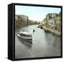 Venice (Italy), Canal Grande Seen from the Rialto Bridge, Circa 1895-Leon, Levy et Fils-Framed Stretched Canvas