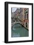 Venice, Italy. Canal with Arched Bridge-Darrell Gulin-Framed Photographic Print