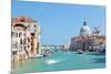 Venice, Italy. Grand Canal and Basilica Santa Maria Della Salute at Sunny Day. View from Ponte Dell-Michal Bednarek-Mounted Photographic Print