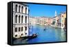 Venice, Italy, Grand Canal-lachris77-Framed Stretched Canvas