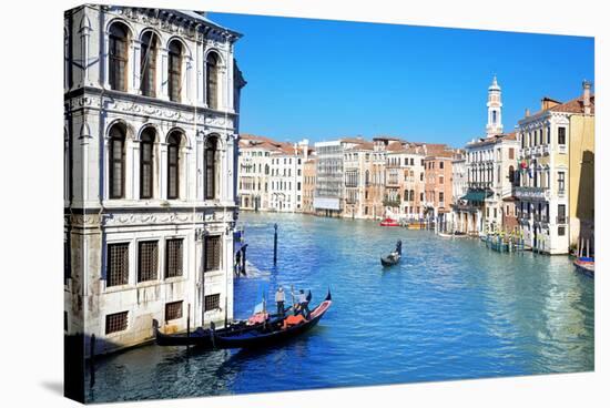 Venice, Italy, Grand Canal-lachris77-Stretched Canvas