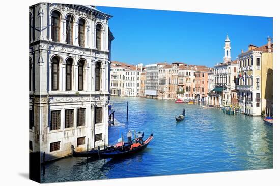 Venice, Italy, Grand Canal-lachris77-Stretched Canvas