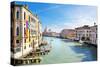 Venice, Italy, Grand Canal-lachris77-Stretched Canvas