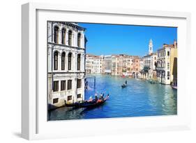 Venice, Italy, Grand Canal-lachris77-Framed Photographic Print