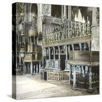 Venice (Italy), Inside of Saint Marc's Basilica, Circa 1890-1895-Leon, Levy et Fils-Stretched Canvas