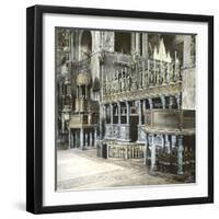 Venice (Italy), Inside of Saint Marc's Basilica, Circa 1890-1895-Leon, Levy et Fils-Framed Photographic Print