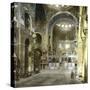 Venice (Italy), Inside of Saint Marc's Basilica, Circa 1890-1895-Leon, Levy et Fils-Stretched Canvas