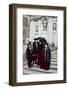 Venice, Italy. Mask and Costumes at Carnival Gathering-Darrell Gulin-Framed Photographic Print