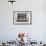 Venice, Italy. Mask and Costumes at Carnival on Balcony-Darrell Gulin-Framed Photographic Print displayed on a wall