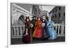 Venice, Italy. Mask and Costumes at Carnival-Darrell Gulin-Framed Photographic Print